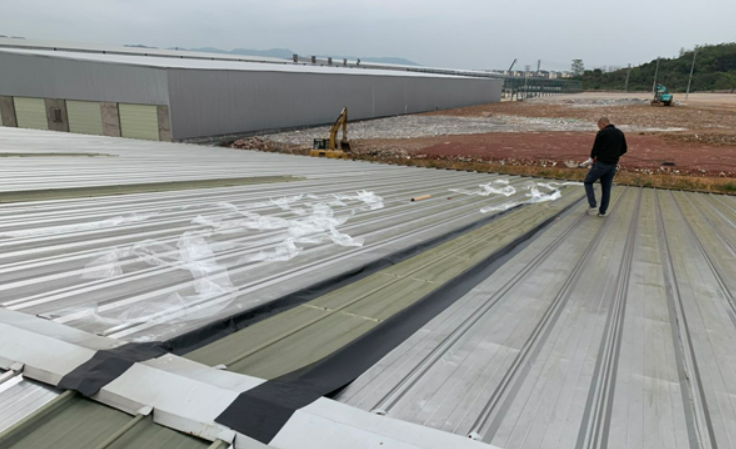 天台厂房屋面防水维修案例